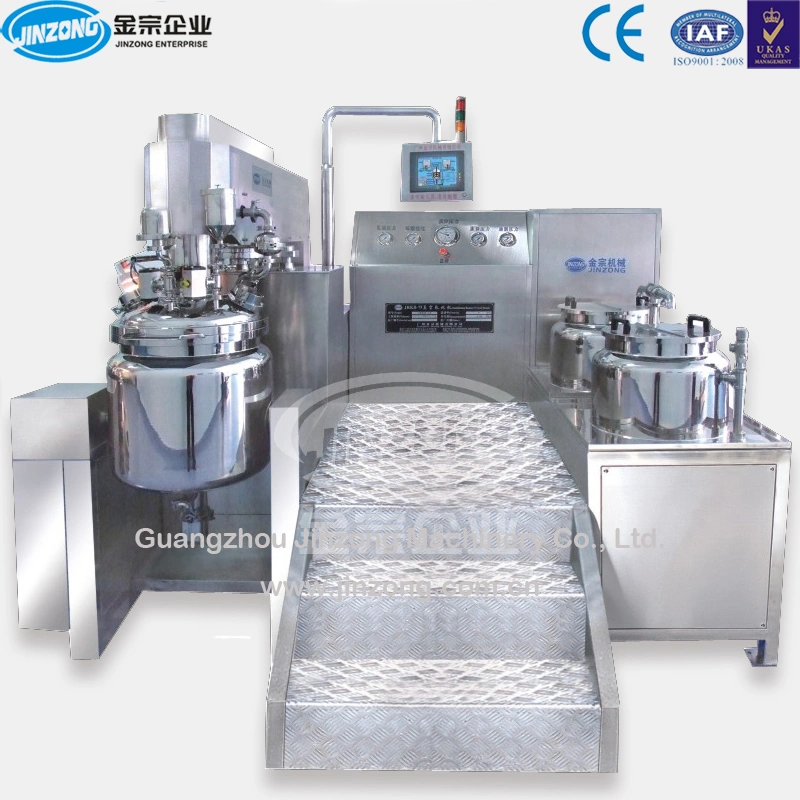 Automatic Feeding, Discharge Homogenizing Emulsifying Machine