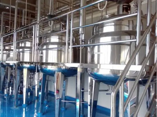 Jinzong Homogenizer Vacuum Emulsifying Mixing Machine for Cream and Liquid Solution Production