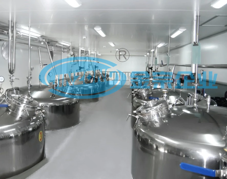 Customized Stainless Steel Sanitary Storage Tank for Pharmaceutical and Food Production