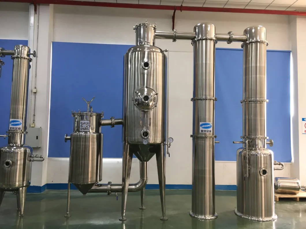 Single-Effect Alcohol Recovery Concentrator External Circulation Vacuum Concentrator