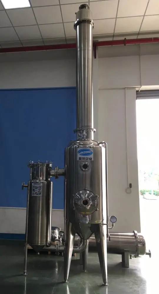 Jinzong Alcohol Distillation Processes for Pharmaceutical Alcohol Recovery Machine