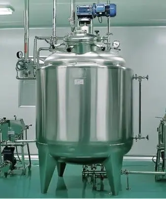 Stainless Steel Jacketed Heating & Cooling Tank