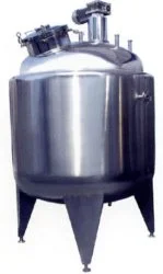 Pharma Liquid Preparation System Ss 316L Mixing Tank