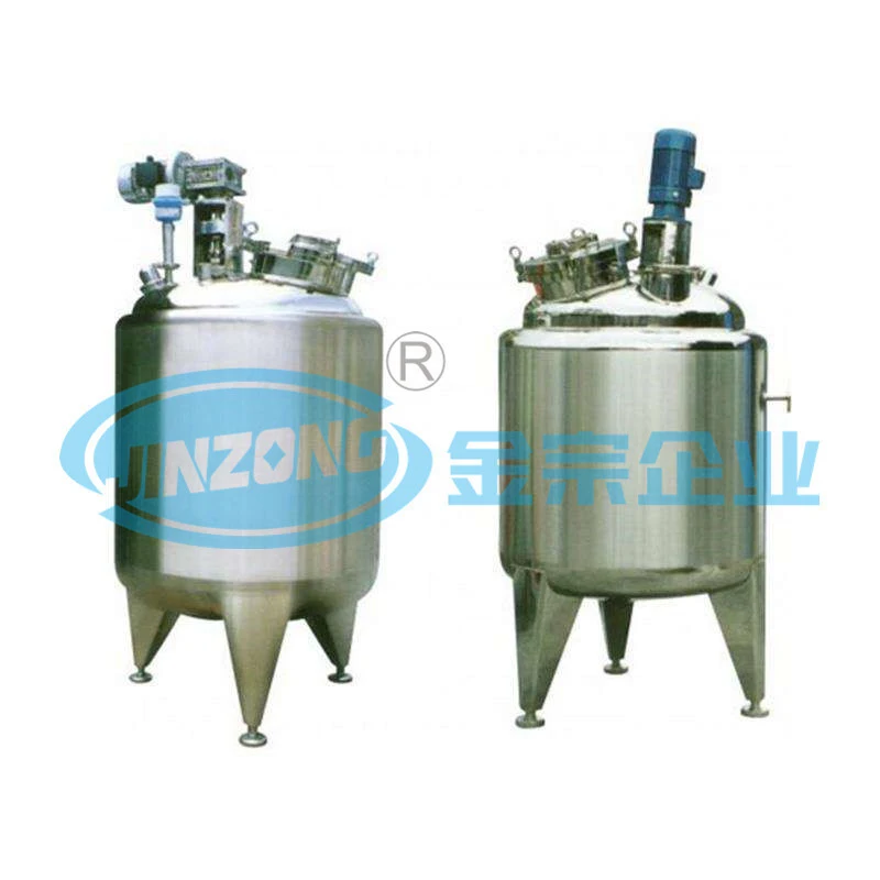 1000L Crystallizer Stainless Steel Crystallization Jacketed Mixing Tank Price 1