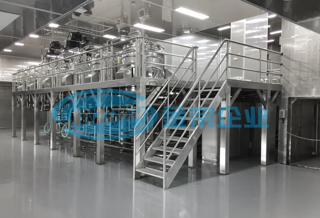 Mixing Tank Mixer Disperser Reactor for Food and Pharma Processing