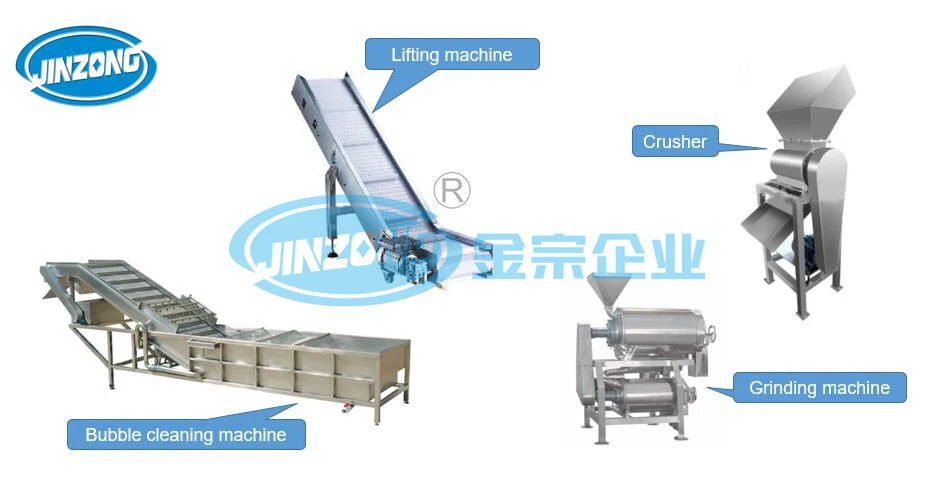 Tomato Apple Fruits Crushing Machine Food Juice Processing Machinery Fabricators 1