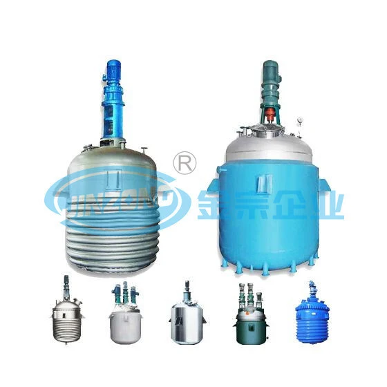 Stainless Steel Reaction Tank Glass Lined Pressure Vessel Multifunctional Reactor 1