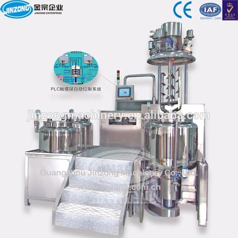 Automatic Ointment Cream Emulsifying Mixing Machine with Homogenizer Manufacturer 1
