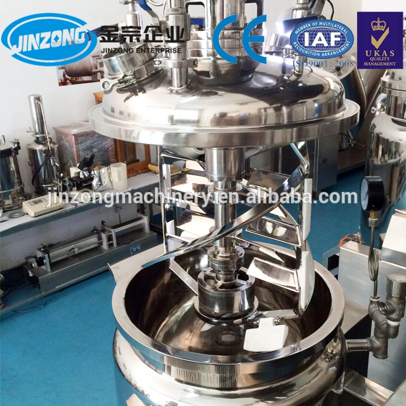Automatic Ointment Cream Emulsifying Mixing Machine with Homogenizer Manufacturer