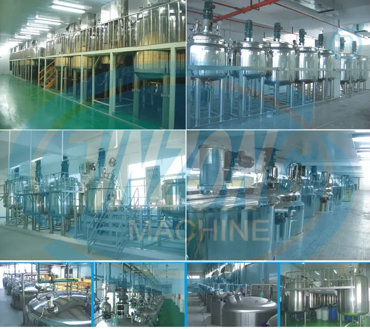 Automatic Sugar Melting Tank Oral Liquid Syrup Manufactuing Line Mixing Tank