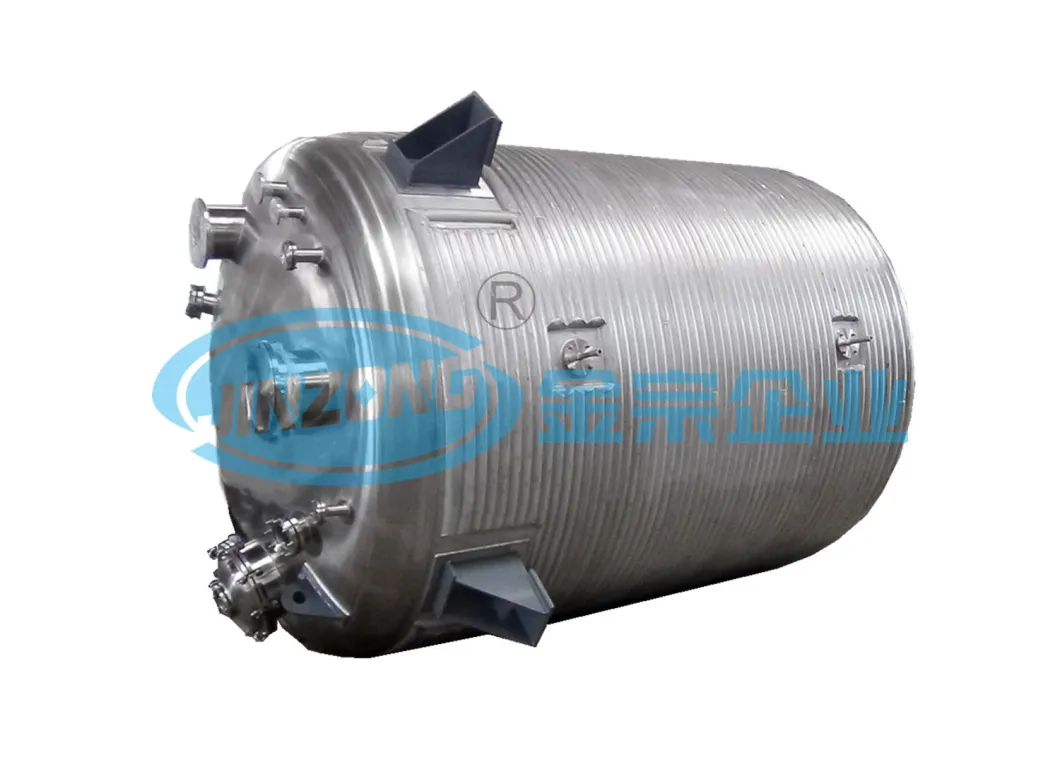 Pharmaceutical Intermediate Processing Limpet Coil Heating and Cooling Storage Tank