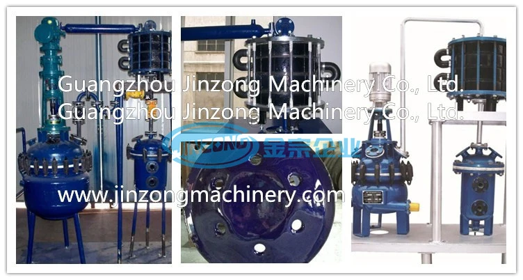 Pilot Glass Lined Reaction Plant Corrosion Resistant Reflux Reactor