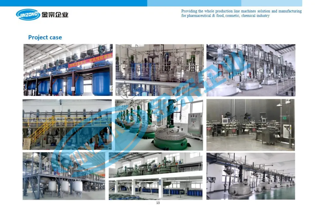 Pilot Glass Lined Reaction Plant Corrosion Resistant Reflux Reactor