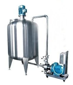 External Circulation Mixing Tank with Inline Homogenizer or Rotor Pump 1