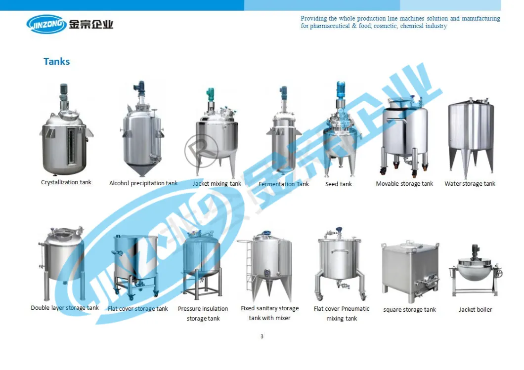 Stainless Steel Mixing Tank with Inline Homogenizer Mayonnaise Manufacturing Plant
