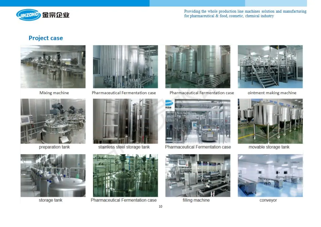 Stainless Steel Mixing Tank with Inline Homogenizer Mayonnaise Manufacturing Plant