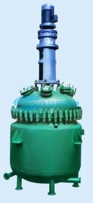 Glass Lined Tank Synthesis Corrosion Resistant Enamel Reactor with Heating Cooling Mixing Jacketed Eeaction Tank