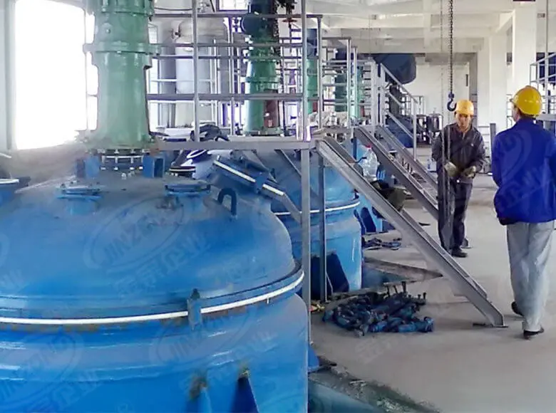 Glass Lined Tank Synthesis Corrosion Resistant Enamel Reactor with Heating Cooling Mixing Jacketed Eeaction Tank