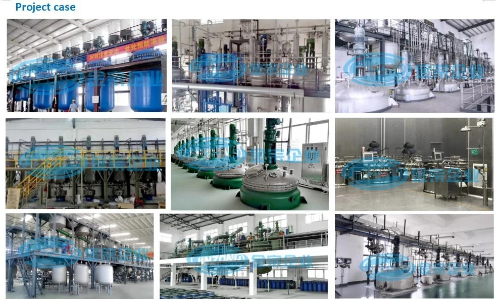 Glass Lined Tank Synthesis Corrosion Resistant Enamel Reactor with Heating Cooling Mixing Jacketed Eeaction Tank