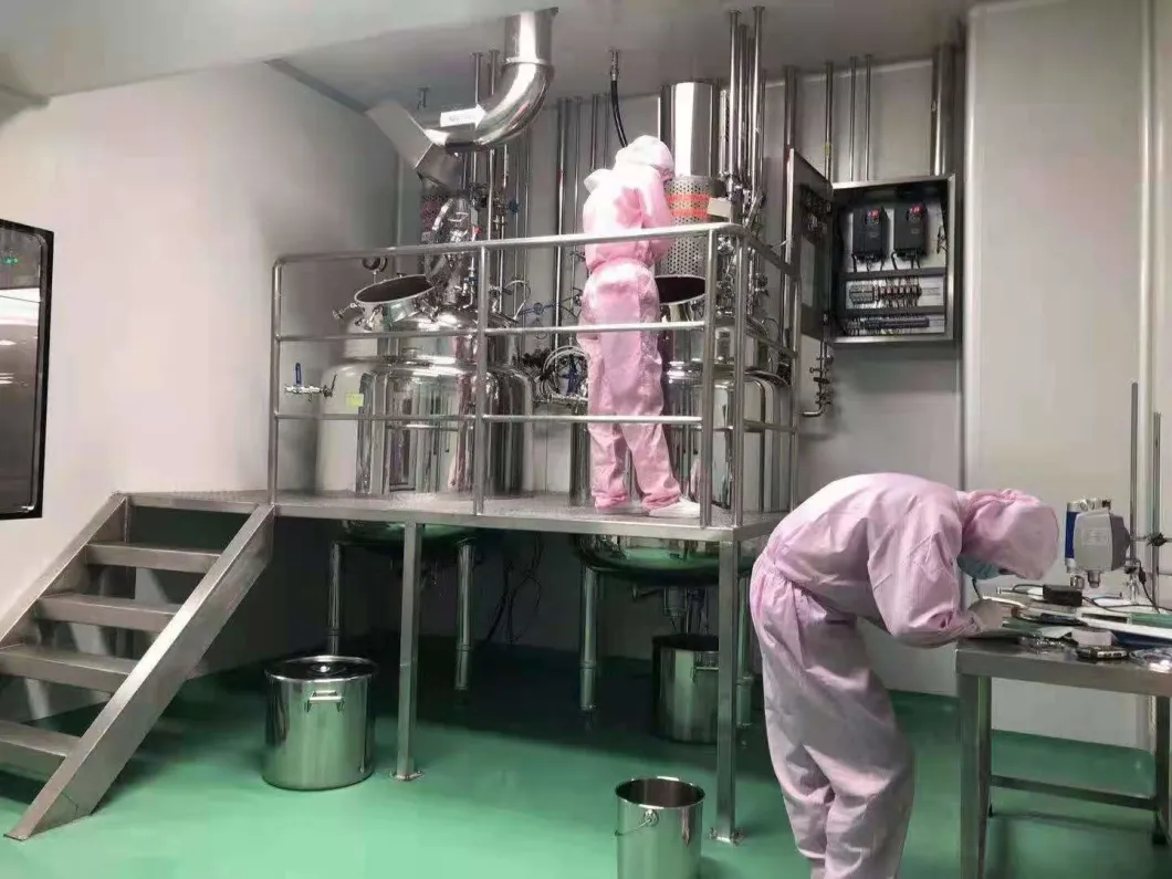 Wash Free Hand Disinfection Gel Production Equipment Gel Making Machine