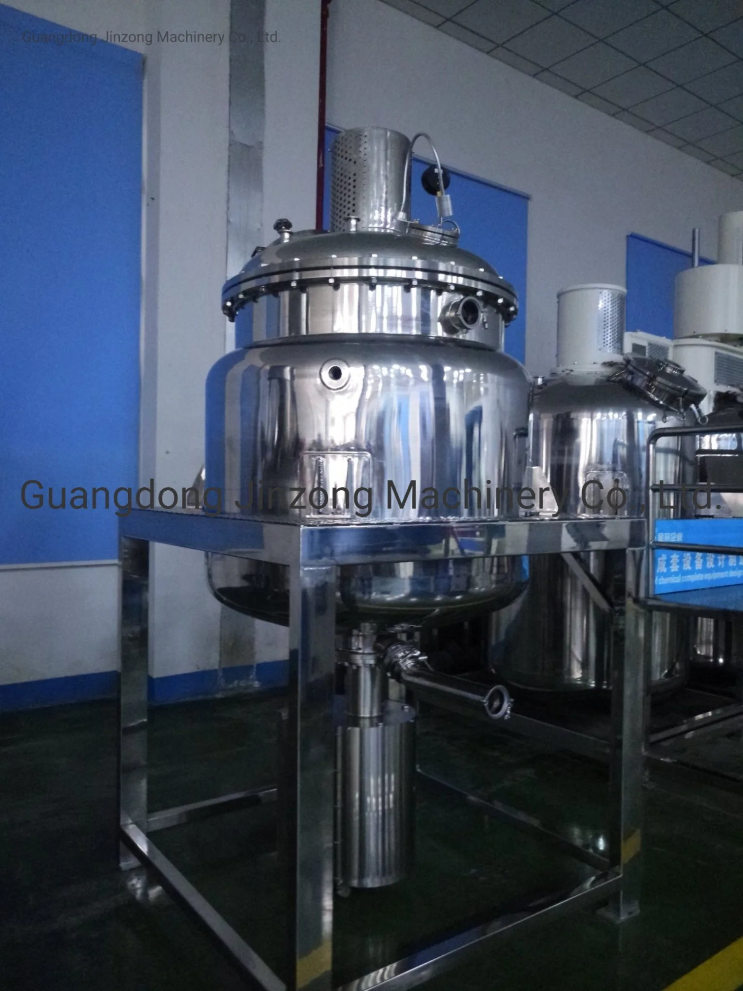 Heat-Transfer Conduction Oil Pharmaceutical Reactor 50-10000 Liter 1