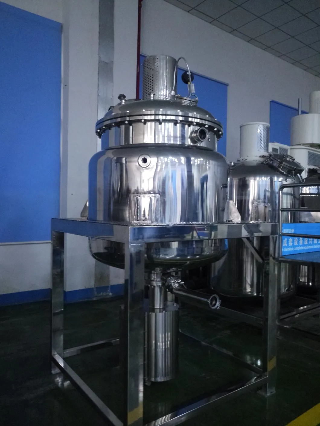 Heat-Transfer Conduction Oil Pharmaceutical Reactor 50-10000 Liter