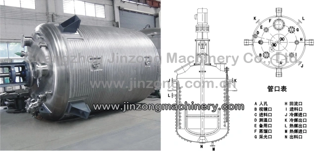 Resin Synthesis, Polymerization Reactor Full Set Plant 3500L