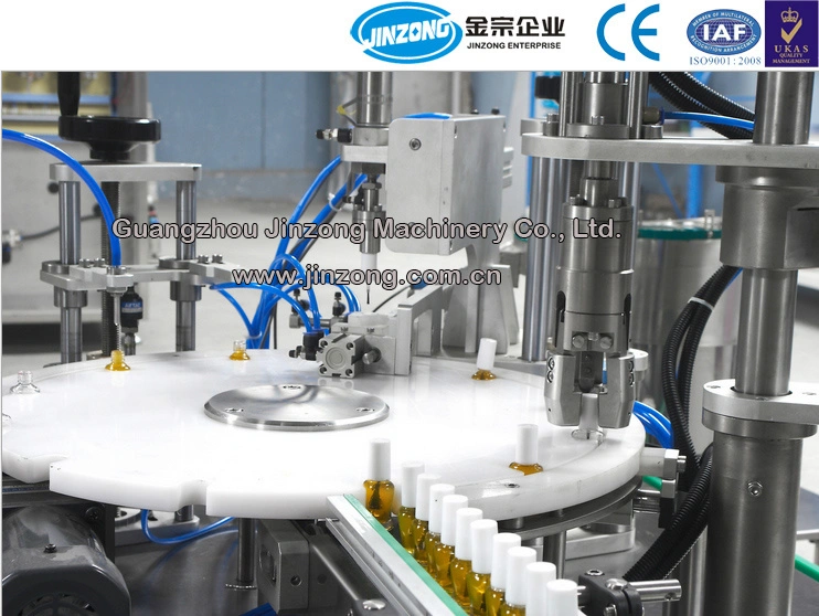 Color Cosmetic Nail Polish Automatic Filling Capping Machine 1