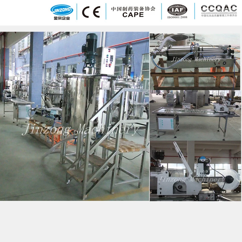 500L Liquid Detergent Mixer Making Machine