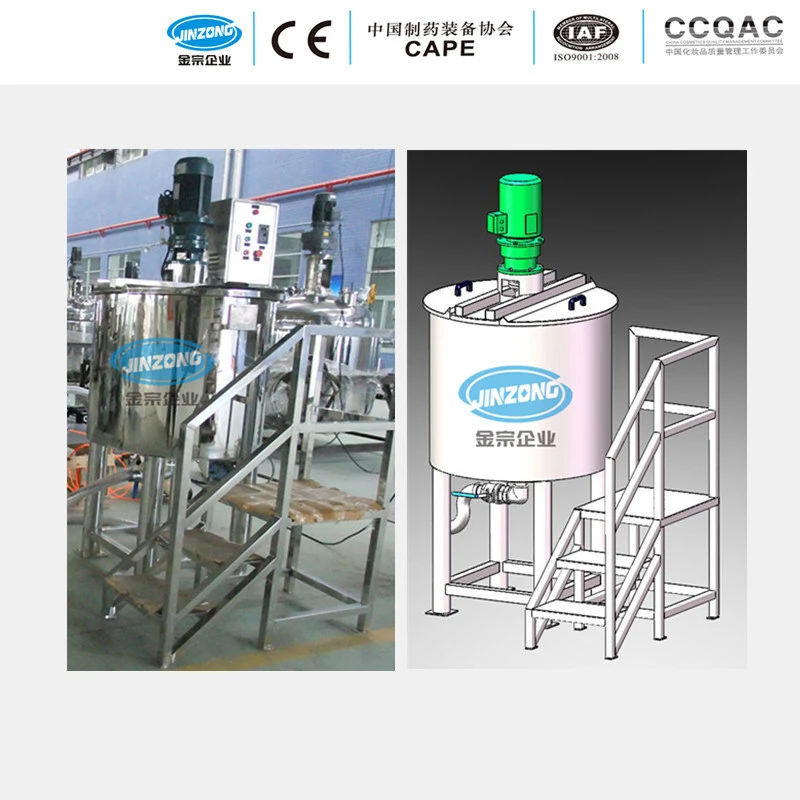 500L Liquid Detergent Mixer Making Machine 1