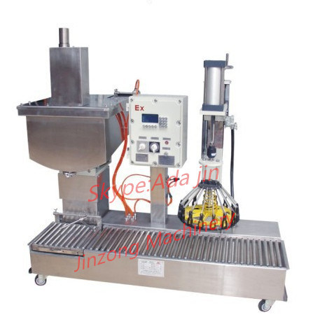 Single Head Semi-Automatic Filling Machine for Emulsion Paint 1