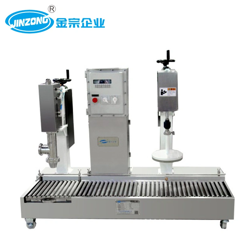 acrylic Paint Weight Filling Capping Machine 1