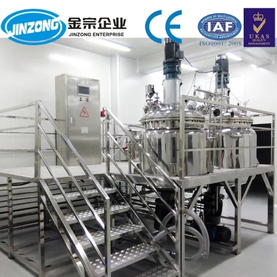 Yogurt Fermentation Tank Cosmetic Mixing Tank Stirring Tank Food Factory Mannufacturer Stainless Steel 500 Liter
