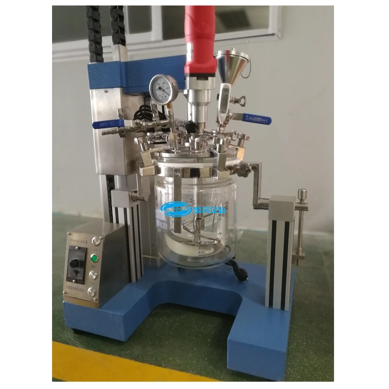 2L Glass Type Laboratory Vacuum Homogenizer Mixer