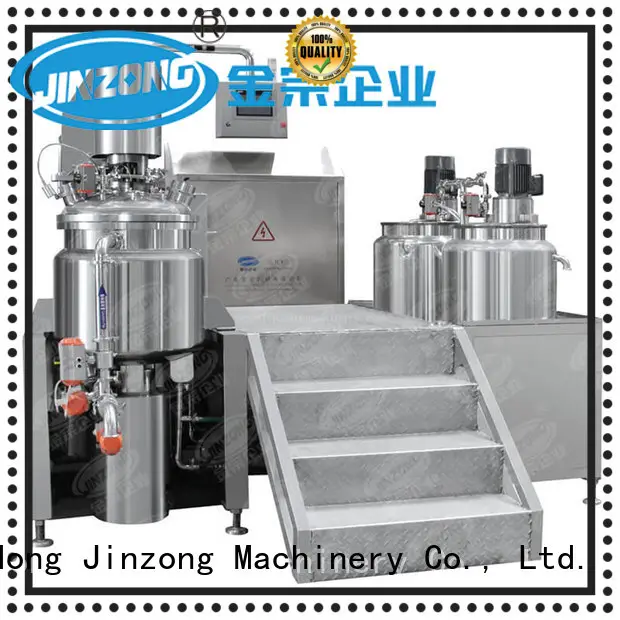 mlr Shampoo making machine tank for food industry Jinzong Machinery 1
