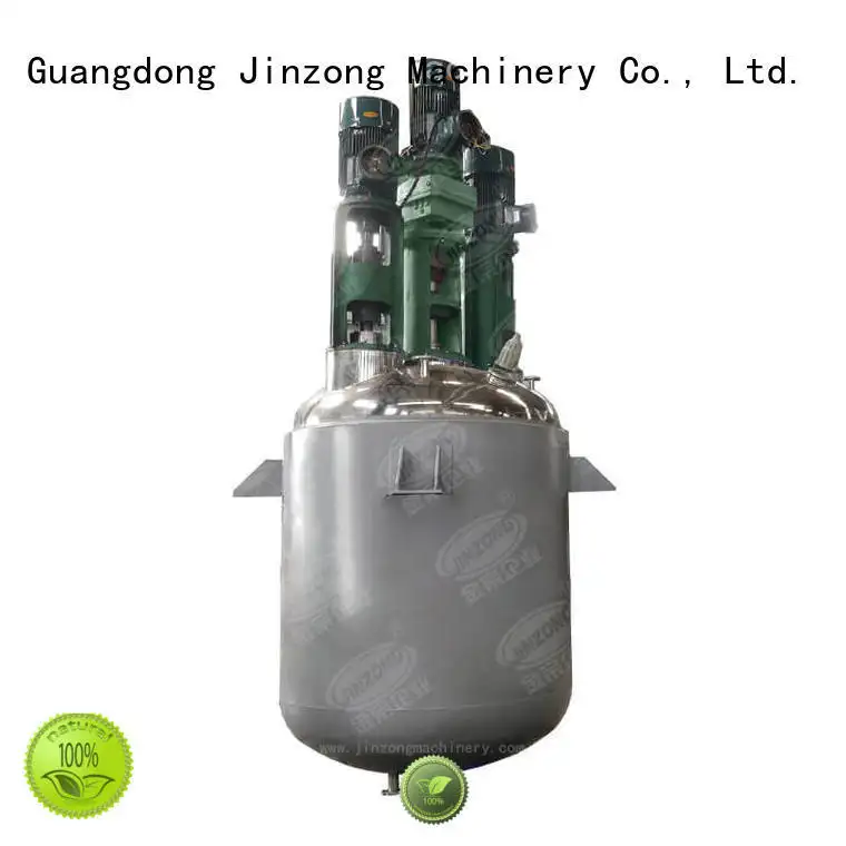 high viscosity reactor stainless for distillation Jinzong Machinery 1