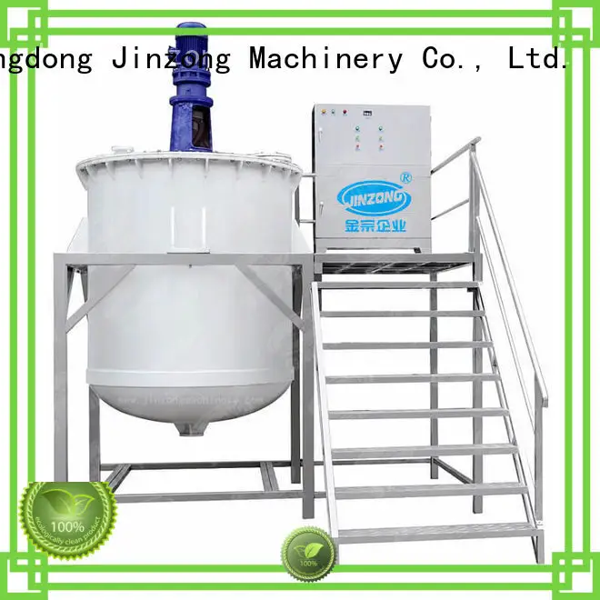 Jinzong Machinery emulsifying cosmetic making machine high speed for food industry 1