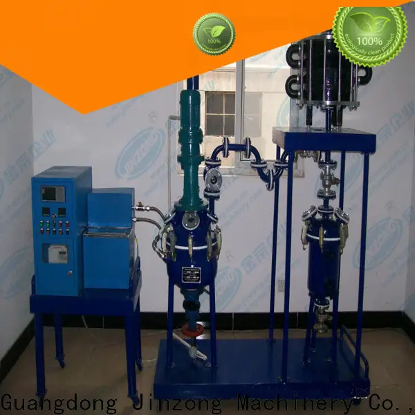Jinzong Machinery exchangercondenser laboratory reactor company for stationery industry 1