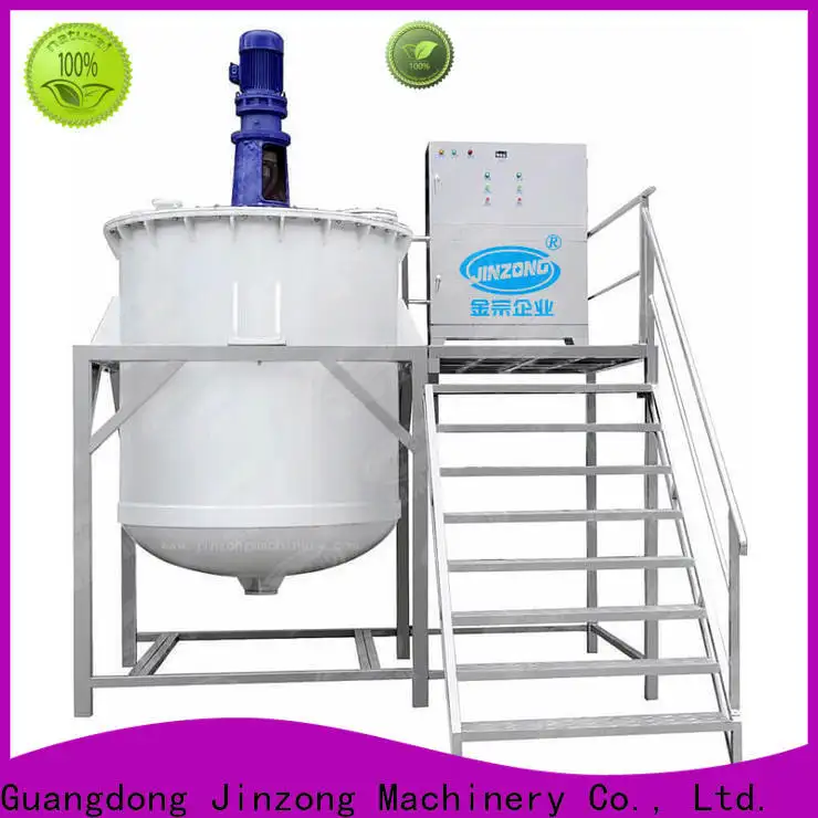 Jinzong Machinery tank Cosmetic cream homogenizer online for petrochemical industry 1