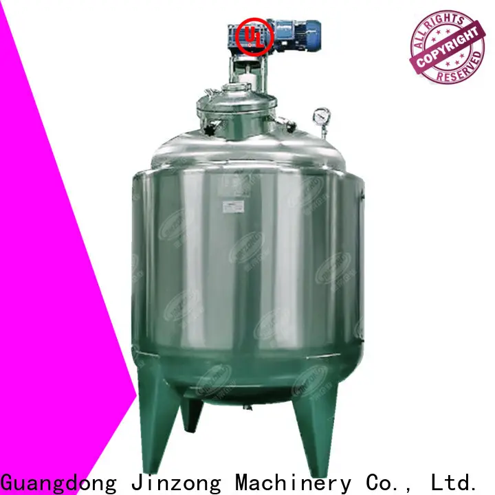 Jinzong Machinery jr reflux reactor suppliers for reaction 1