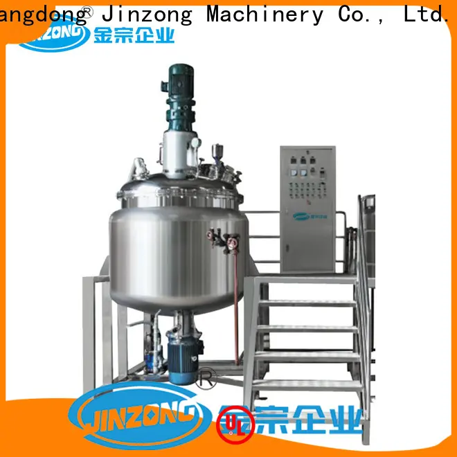 Jinzong Machinery steel Resin reaction kettle factory for nanometer materials 1