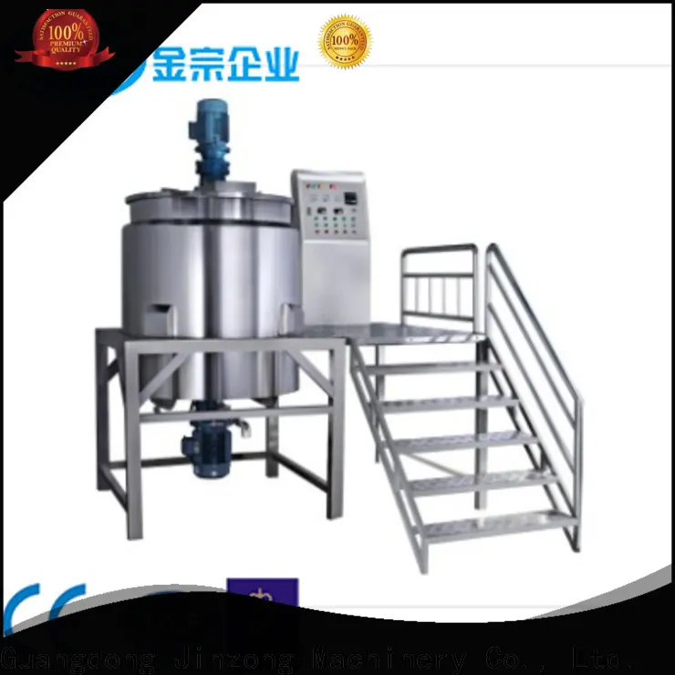 Jinzong Machinery custom hydraulic lifting type vacuum homogenizer supply 1