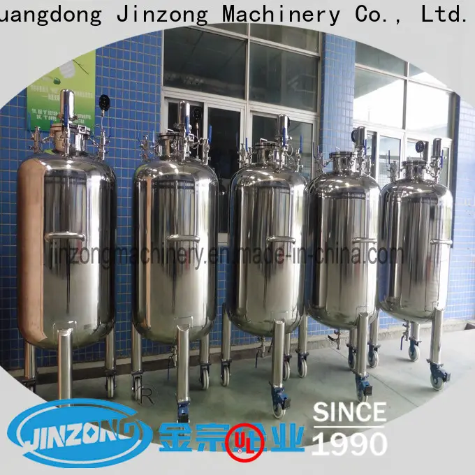 Jinzong Machinery high-quality stainless storage tanks manufacturers for chemical industry 1