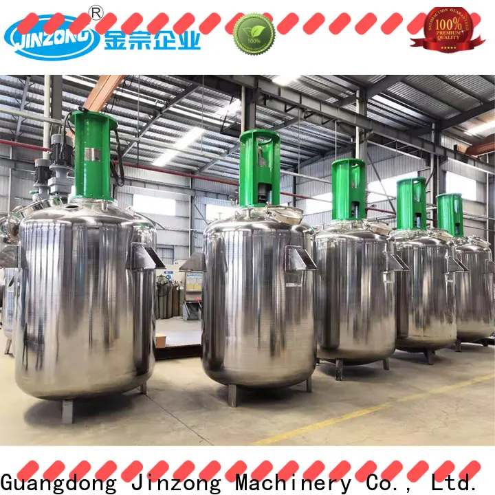 Jinzong Machinery New company for reaction 1