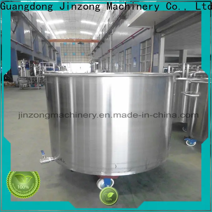 Jinzong Machinery wholesale stainless steel water storage tanks for sale manufacturers for reflux1 1