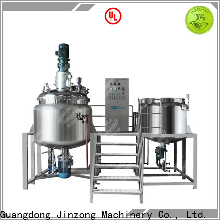 Jinzong Machinery stainless steel storage tanks company for reaction 1