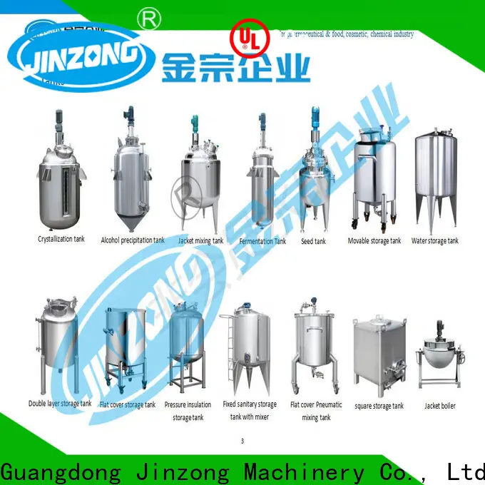 Jinzong Machinery custom pharmaceutical reaction reactors suppliers for The construction industry 1