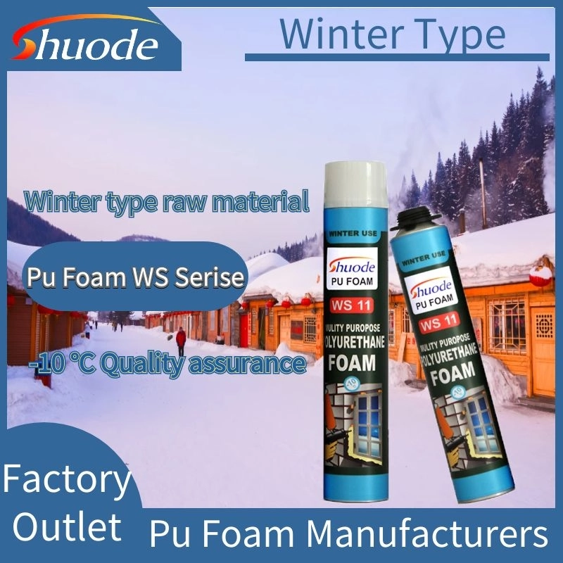 Kaliteli Sıvı Sprey Yalıtım Sızdırmazlığı Dolgu Yapıştırıcısı 500ml 750ml PU Poliüretan Köpük 14