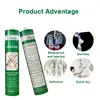 OEM de haute qualité 300 ml Résistance multi-utération Résistance à ongles Liquide Gale libre pour le mur de fond 4