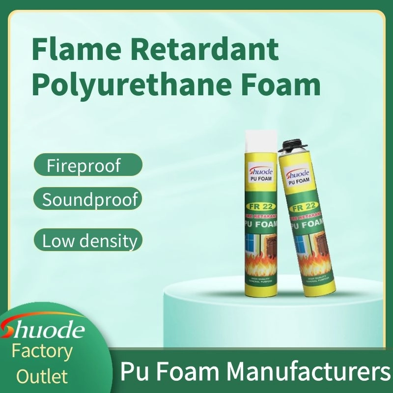 Productos profesionales de venta en caliente 750 ml Construcción FUMA SELEJADOR ADHESIVO PU Fabricantes de aislamiento de espuma 11